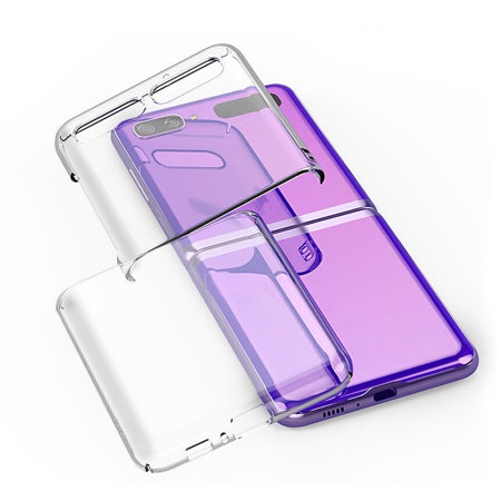 CLEARCASE SAMSUNG Z FLIP1 Z FLIP2 Z FLIP3 PREMIUM