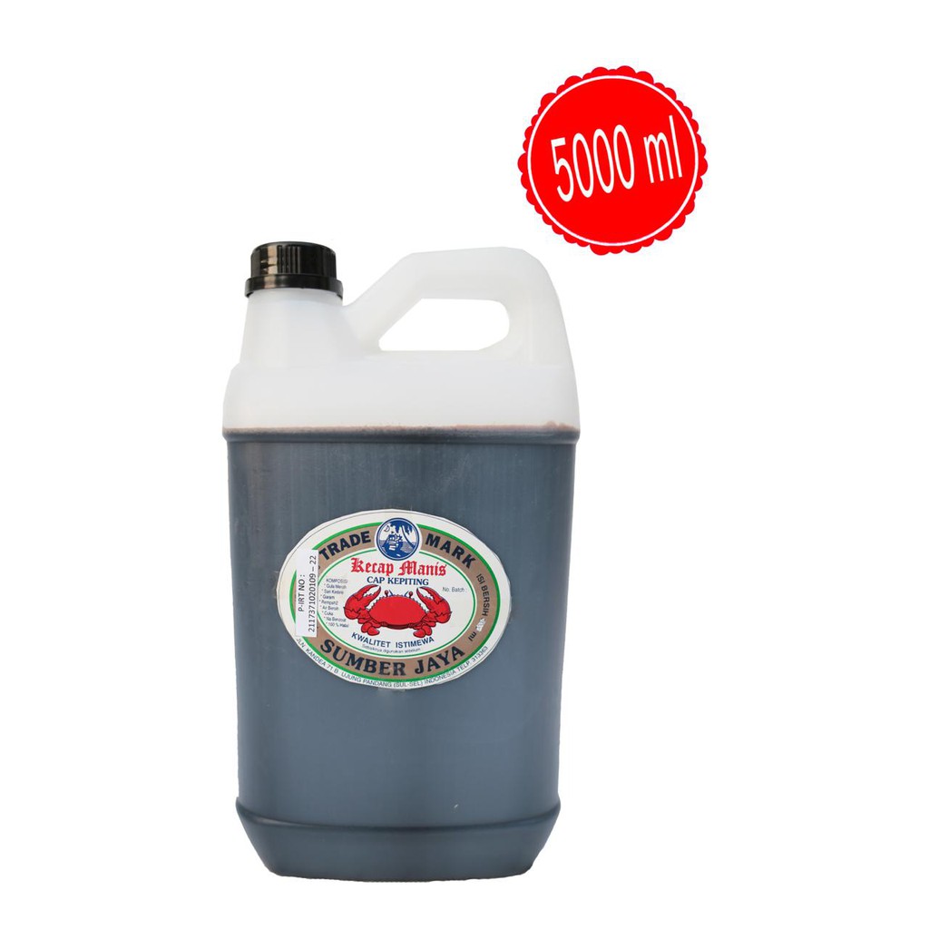 

Kecap Manis 5000 mL ( Sumber Jaya )