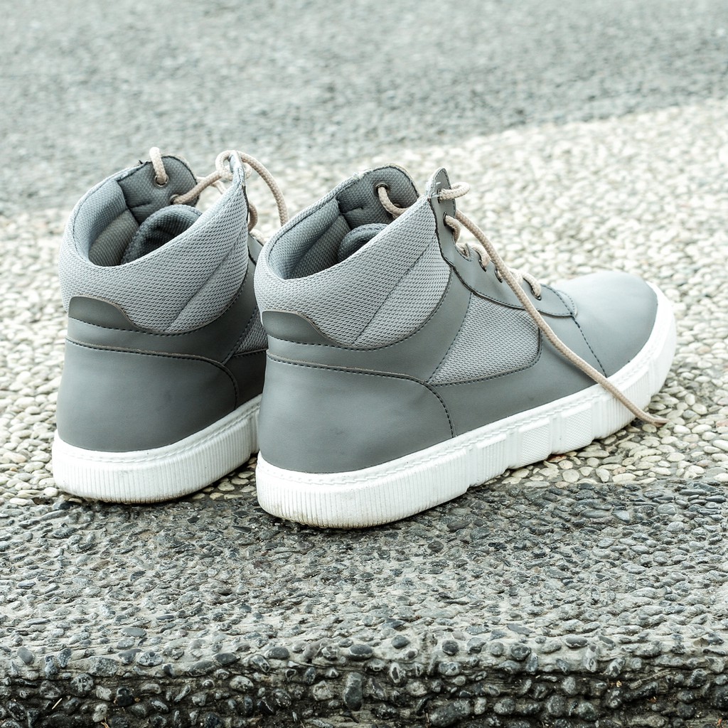 MORGUE GREY |FORIND x Lvnatica| Sepatu Boots Sneakers Pria/Cowok/Men - Boot Original Footwear