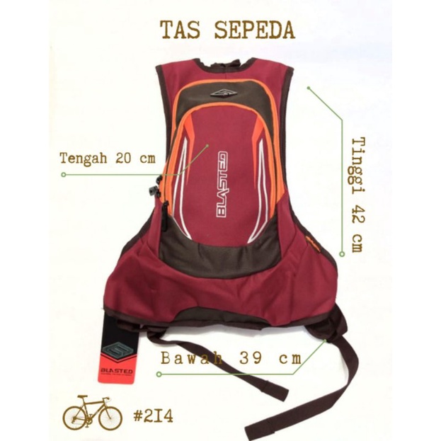 Tas Sepeda Blasted