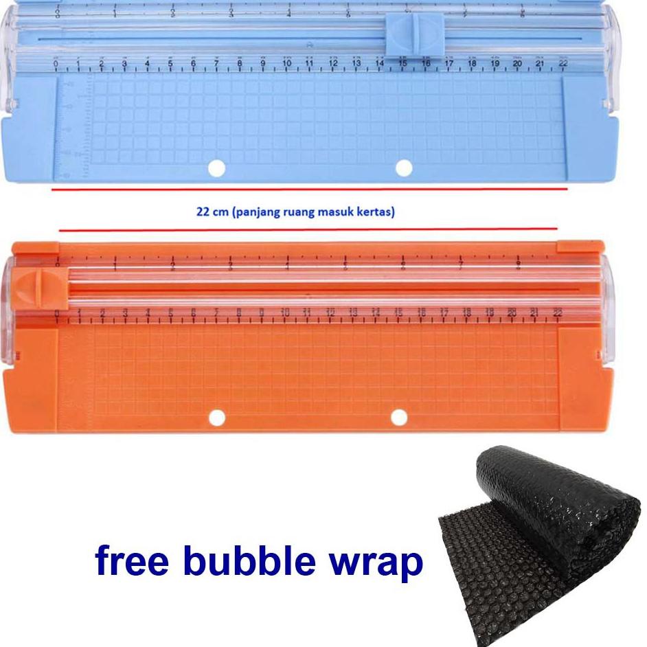 

[KODE QX1169] Mesin Pemotong Kertas Portable Mini F4 A4 A5 Presisi untuk Scrapbook Paper Trimmer Pan