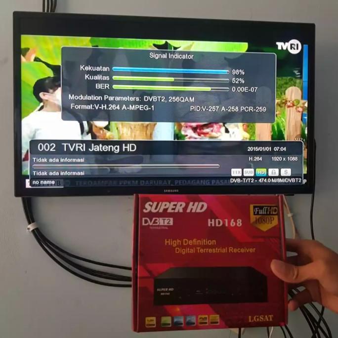 Promo  Pasang Antena TV Digital DVBT2 Lengkap Set Top Box HD | Receiver TV