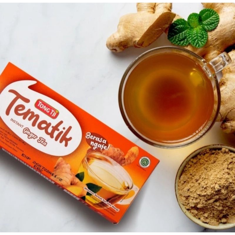 

Tong Tji Tematik Instant Ginger Tea (Isi 3 Sachet)