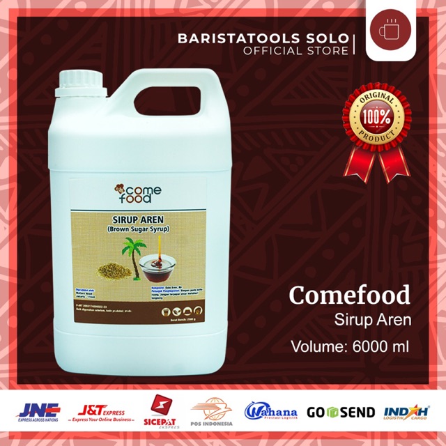 

COME FOOD SIRUP GULA AREN 2500gr