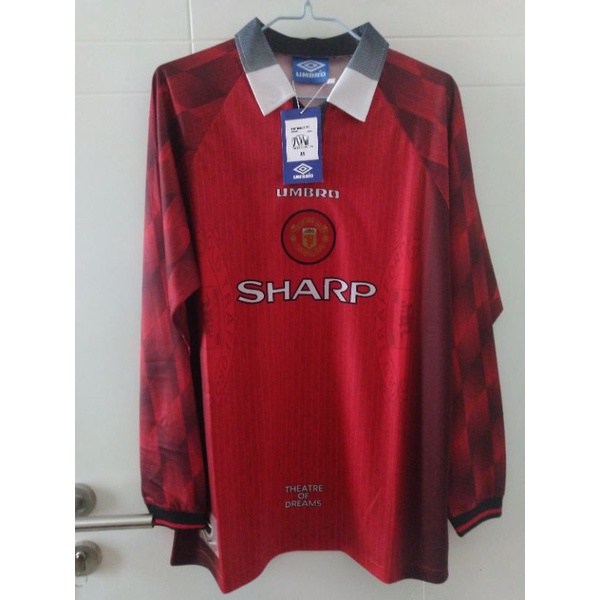 JERSEY MU MANCHESTER UNITED 96 98 COBRA LS