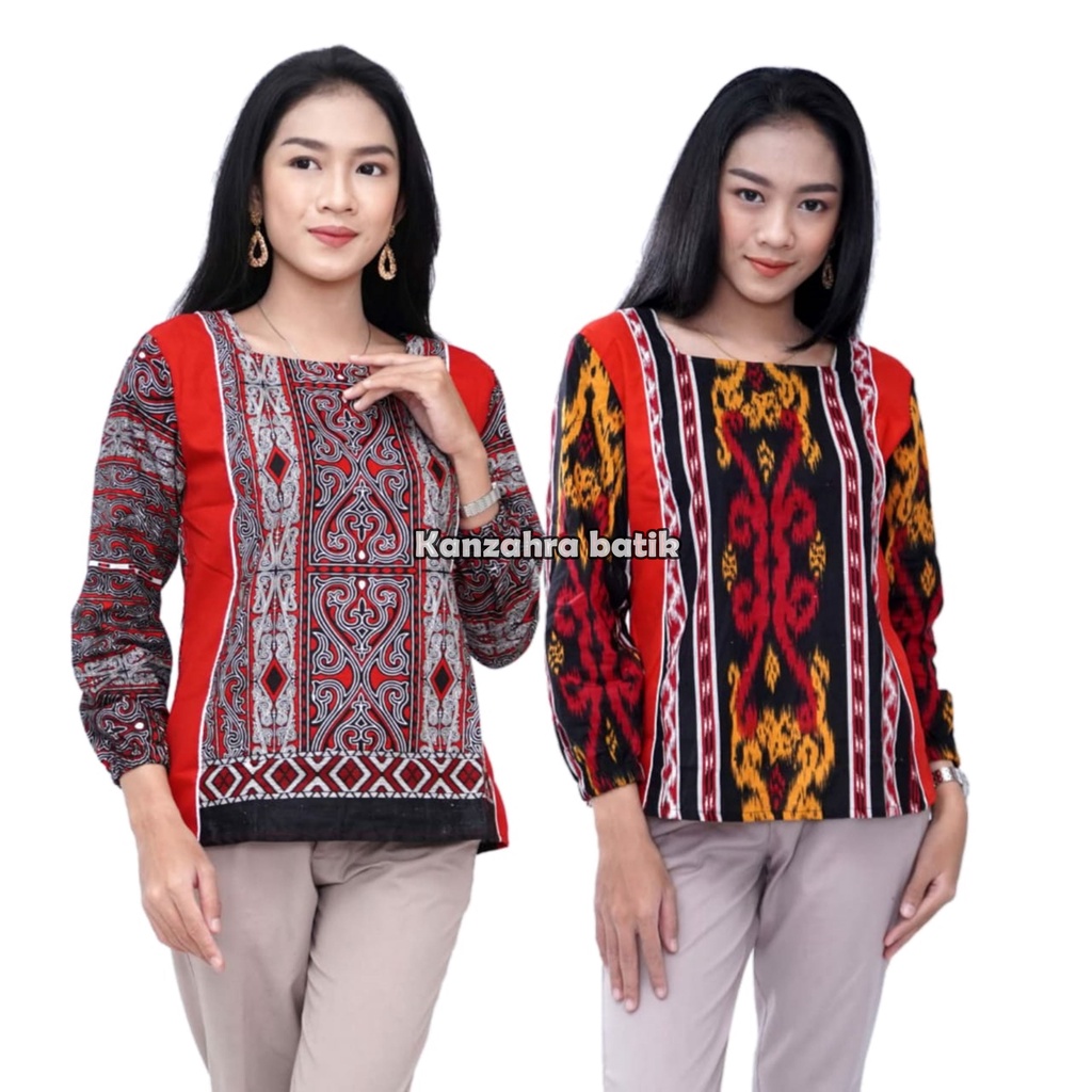 Atasan Batik Wanita By Khanzahra Batik