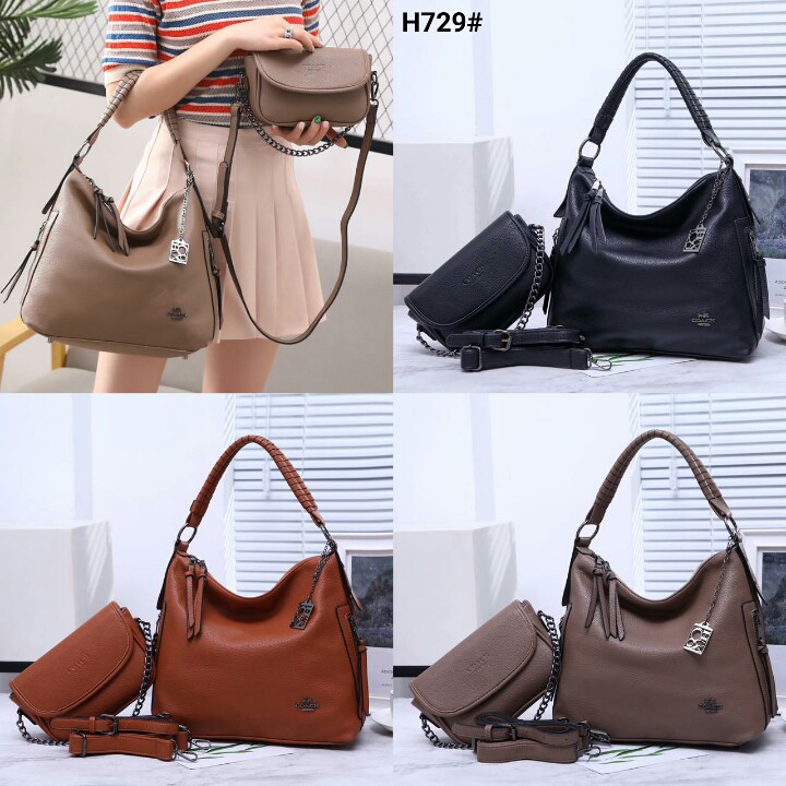 Tas Coach Portimonense Set 2in1 H729  JKL 94  batam impor original fashion branded reseller sale