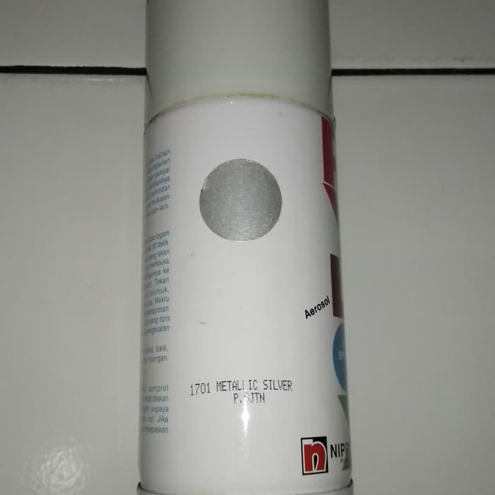 Cat semprot Pylox - Silver Metallic