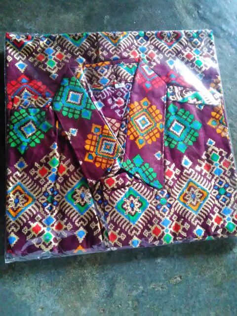 Maura Couple - Sania Ruffle Batik Couple Ori Ndoro Jowi Dnt Garansi Termurah Shopee - Arabella Kg026