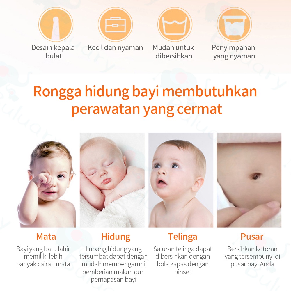 Buluary Pembersih hidung bayi/Baby Nose cleaning tweezer/nose cleaner baby