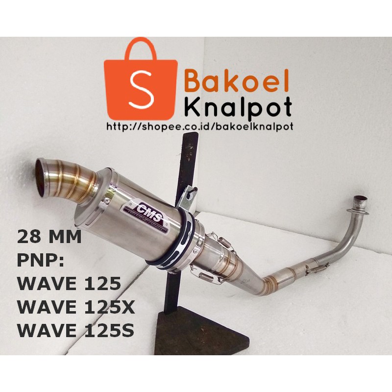 CMS Ekzos Wave125 / Ekzos Wave125x / Ekzos Wave 125 28mm / Ekzos Wave 125 S / Exhaust Wave 125