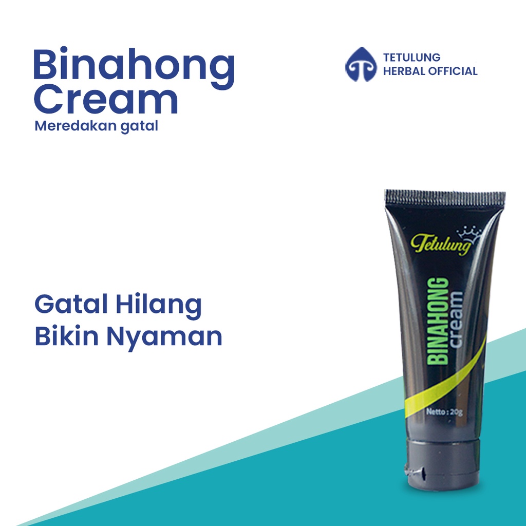 Jual Salep Gatal Cream Binahong 20g Obat Gatal Kulit Kurap, Kutu Air
