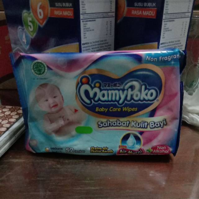 Tisu basah Mamypoko Fragrance