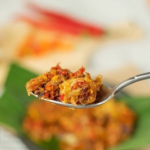 

SAMBAL CAKALANG ASAP, TANPA MSG, TANPA PENGAWET - 140 Gr