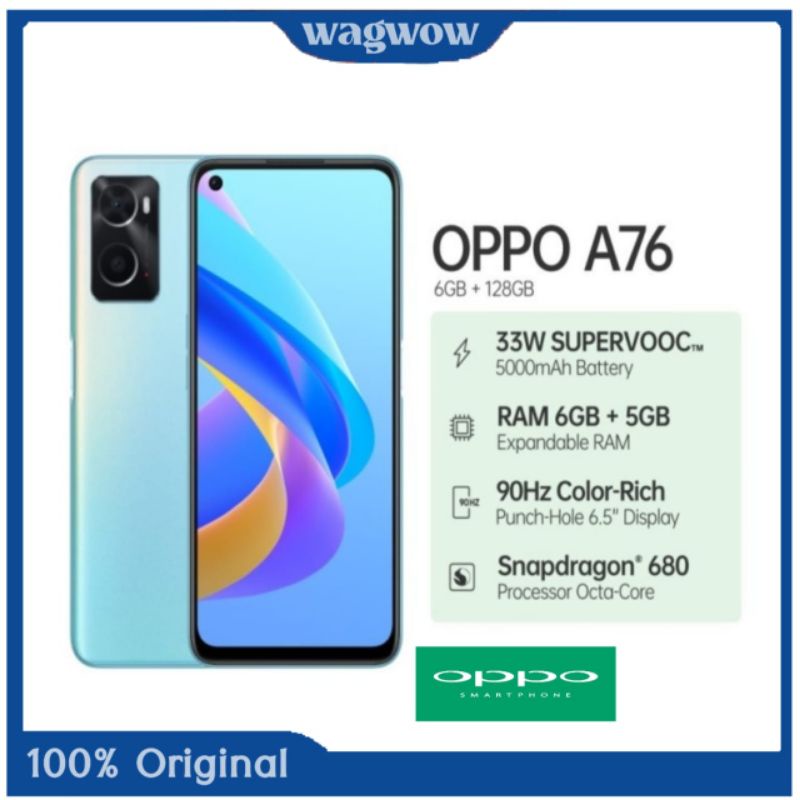Oppo A76 ram 6/128 gb