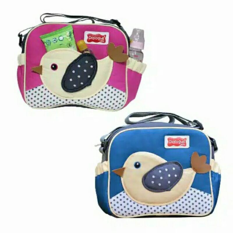 tas dialogue birdie kecil / tas popok bayi terlaris