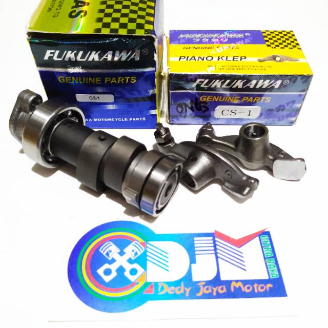 Noken as plus platuk klep honda CS 1, produk original fukukawa genuine parts berkualitas