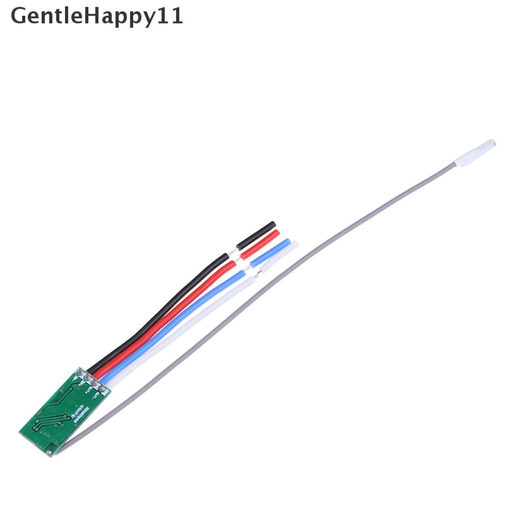 Gentlehappy Modul relay receiver RF 1CH 433Mhz Untuk remote control wireless