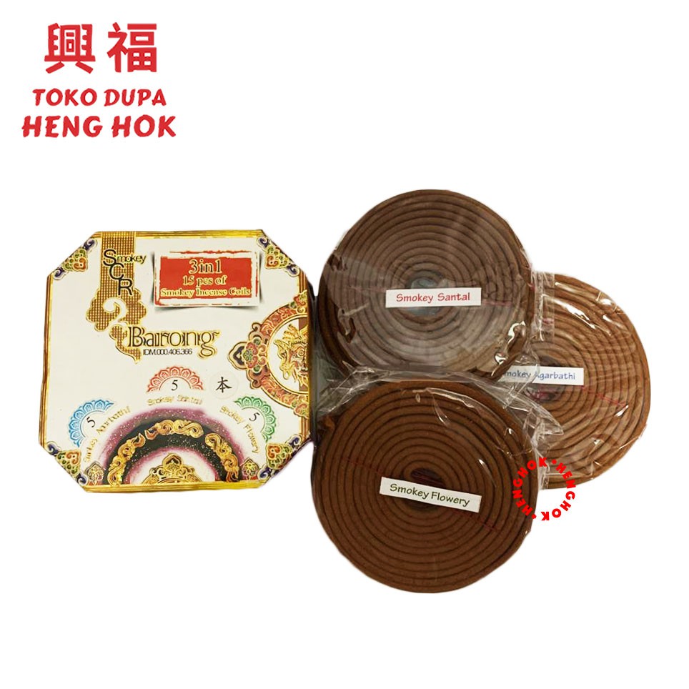 HIO / DUPA LINGKAR AROMATERAPI BARONG 3 AROMA WANGI GUANG MING XIANG