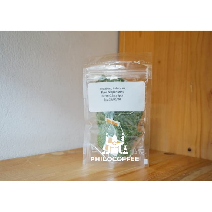 

Teh Singabera Pure Peppermint Tea 0-5g x 5 kantung teh celup | Tisane - tth1421