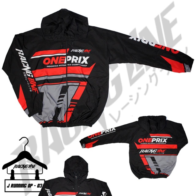 Jaket Racing Line Edisi OnePrix Running OP 03