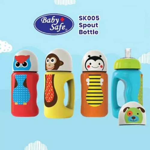 Baby Safe Soft Silicone Spout SK005 / Botol Minum Anak