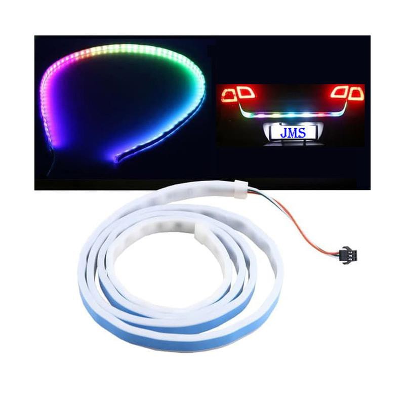 Lampu LED Bagasi Mobil 12 Volt 120 CM / LED Tail Trunk RGB