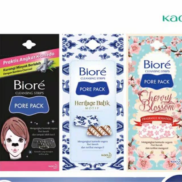 BIORE PORE PACK / BIORE PENGANGKAT KOMEDO