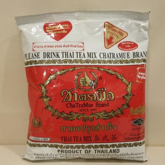 

[ COD ] THAI TEA CHATRAMUE NO.1/TEH THAILAND 400GR EKSLUSIF Kode 1260