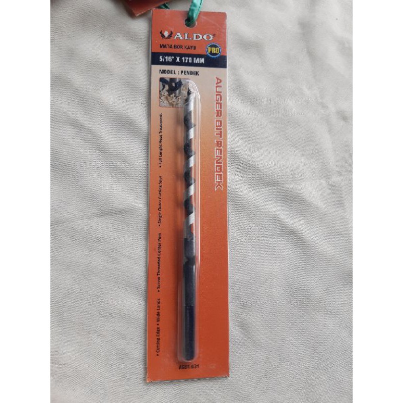 Mata Bor Kayu Aldo 5/16 inci x 170 mm