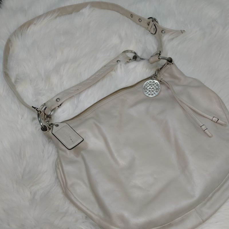 tas hobo coach second brand full leather