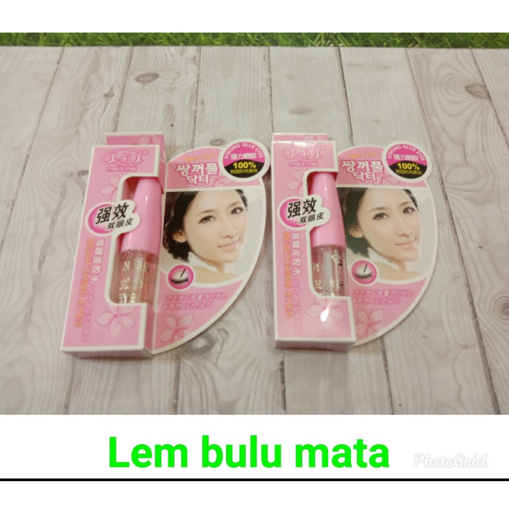 Lem Bulu mata tube/eyelash  mucus strong makeup bening Tokopelanginicer