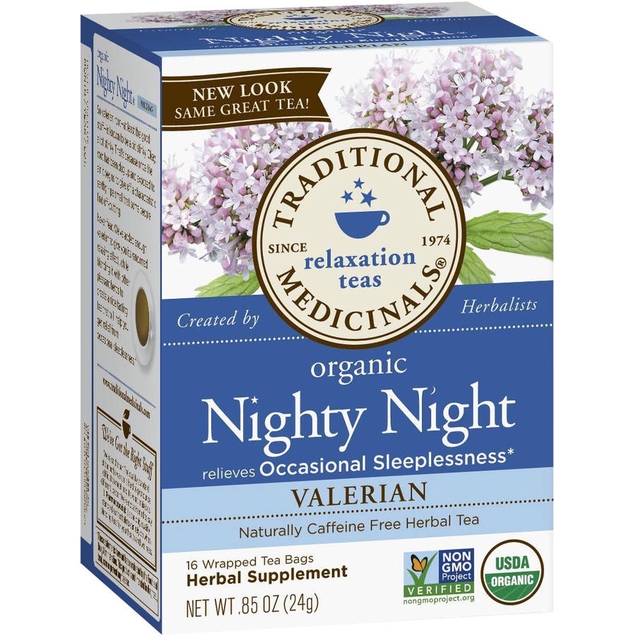 

Traditional Medicinals Organic Nighty Night Extra Valerian Tea 24 Gram