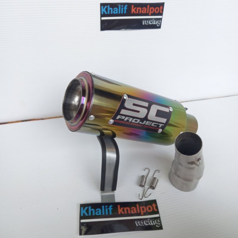 knalpot sc project rainbow slip on ninja250 Ninja250Fi ninja2018