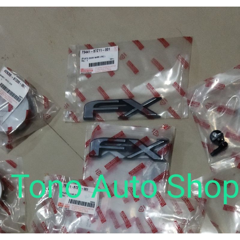 Emblem FX Daihatsu Taruna Original