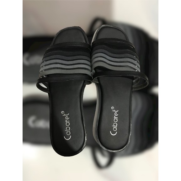 SANDAL WANITA CABARET HITAM