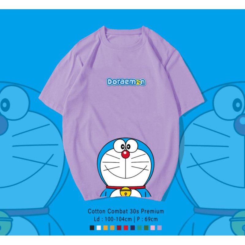 T-SHIRT / TUMBLR TEE KAOS DORAEMON OVERSIZE PREMIUM
