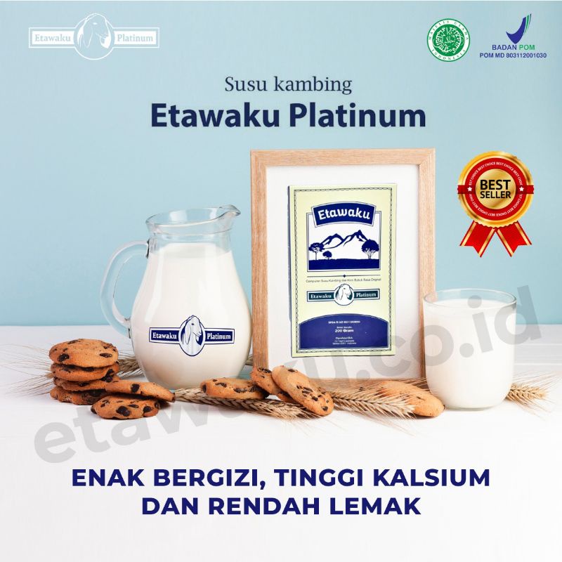 

ETAWAKU PLATINUM 3 Box - Susu Kambing Etawa Jaga Kesehatan Sendi dan Tulang