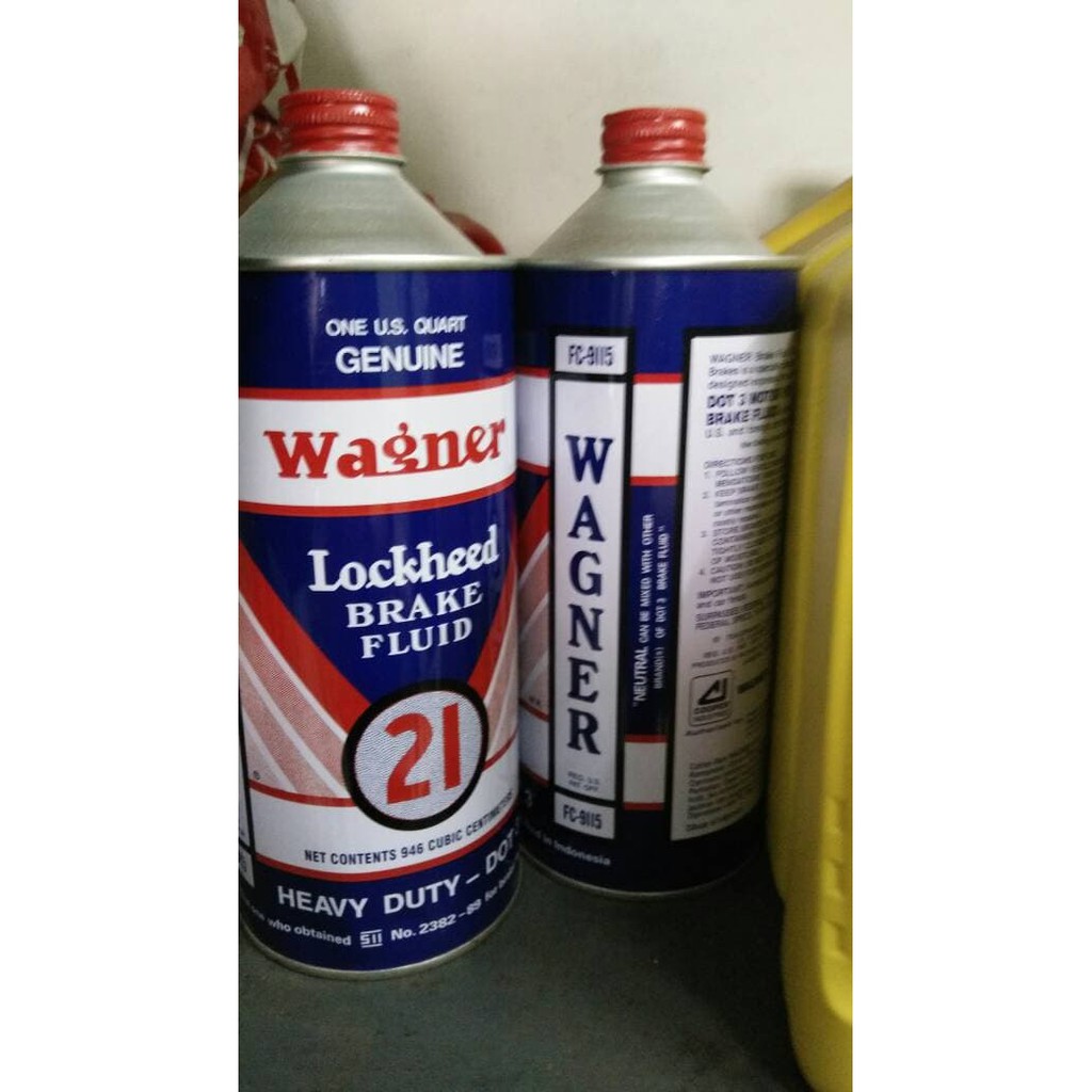 Jual WAGNER lockheed 21 FC9115 FC9115 Brake Fluid / minyak rem Dot 3