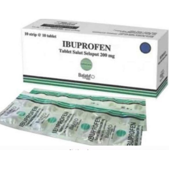 IBUPROFEN 1strip/10 Tablet
