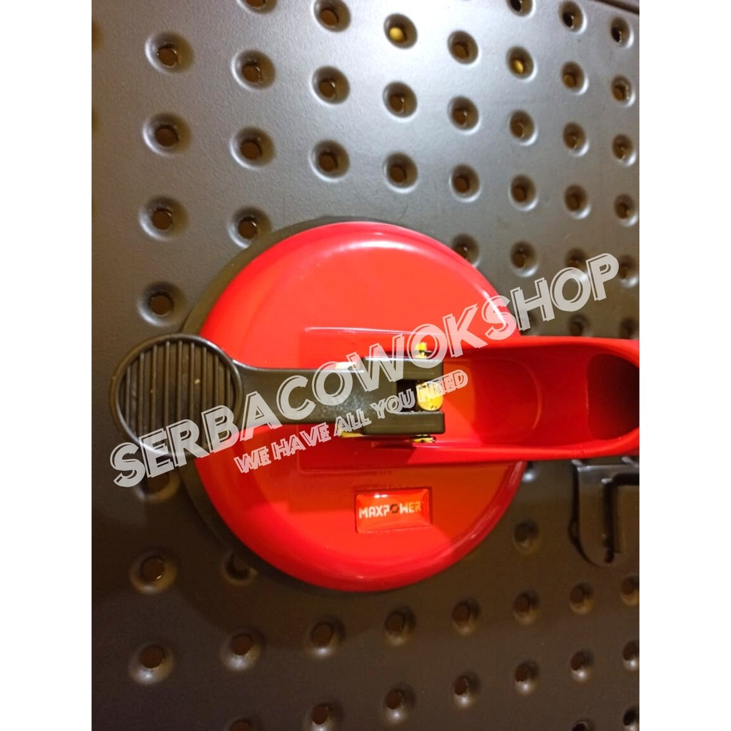 Maxpower Kop Kaca kaki Dua Suction Cup 2 Leg kapasitas 100 Kg PVC Termurah Berkualitas