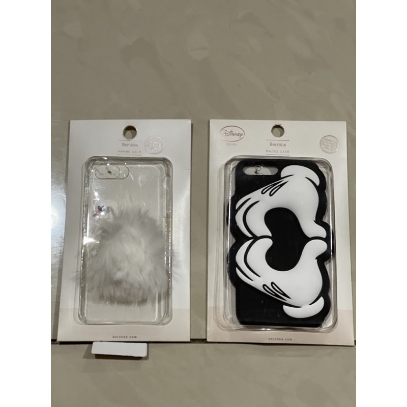 Case iPhone 7 plus Bershka Mickey dan Swan
