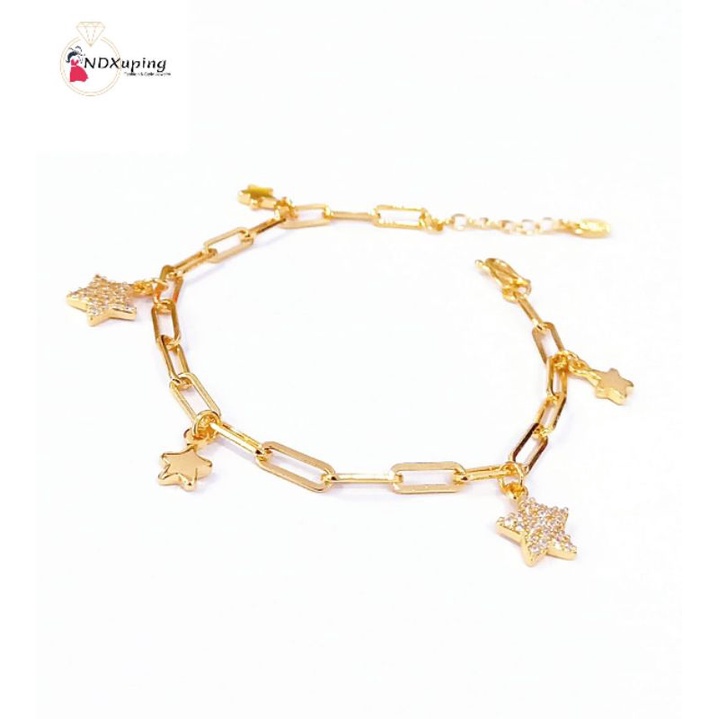 Gelang Tangan Dewasa Rantai Jarak Xuping Bintang N05092201