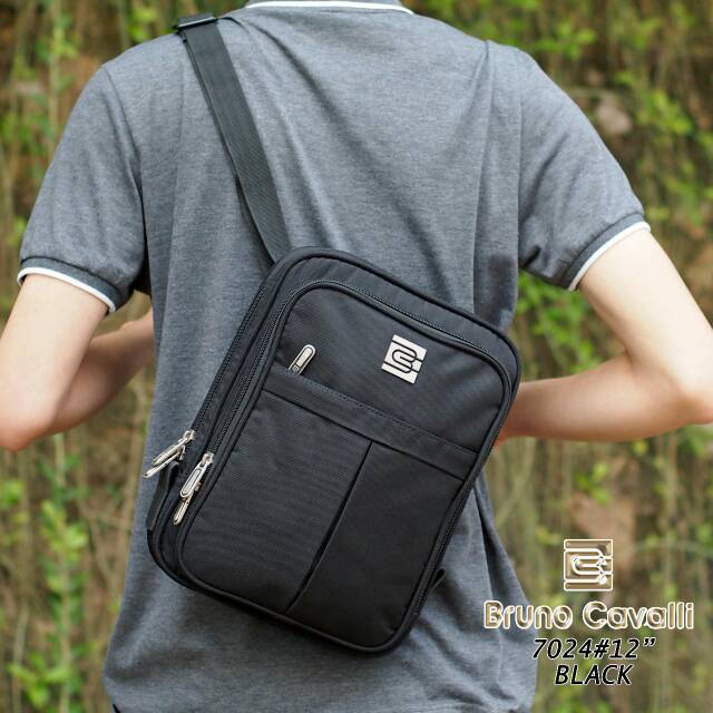 BRUNO CAVALLI Tas selempang cow impor 7024