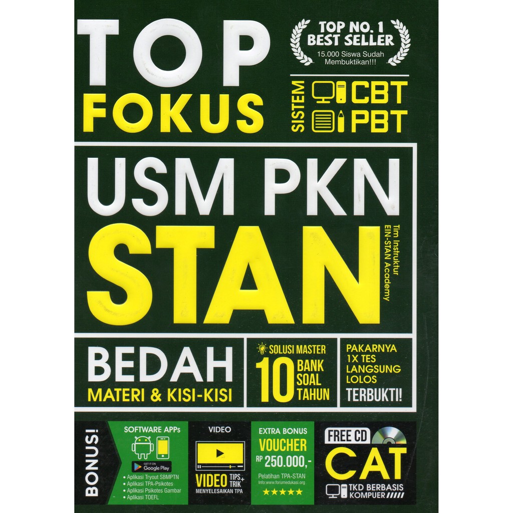 BUKU STAN TOP FOKUS USM PKN STAN