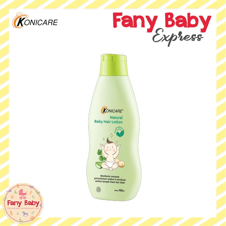 KONICARE NATURAL BABY HAIR LOTION 100 - 200 ML