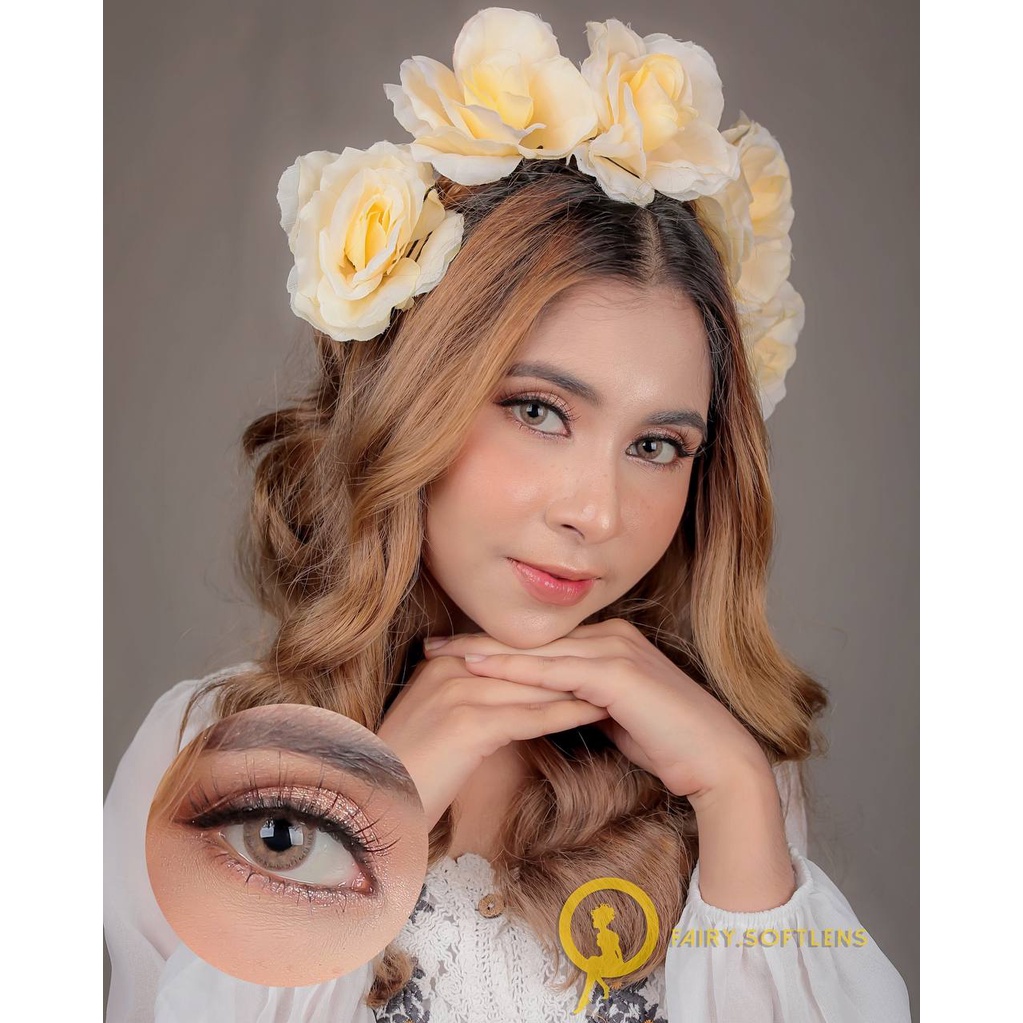 Softlens Kitty Mini Sheer Brown / KONTAK LENSA