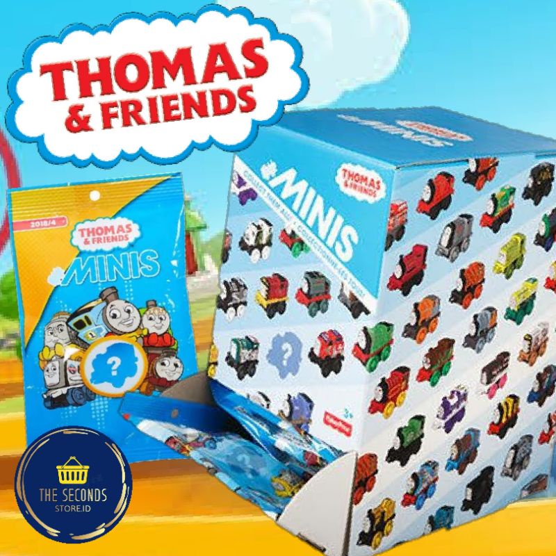 [BUY 7 GET 1 FREE] Thomas &amp; Friends MINIS Seri 2016-2022 &amp; Fizz 'N Go - Original Mattel.Inc