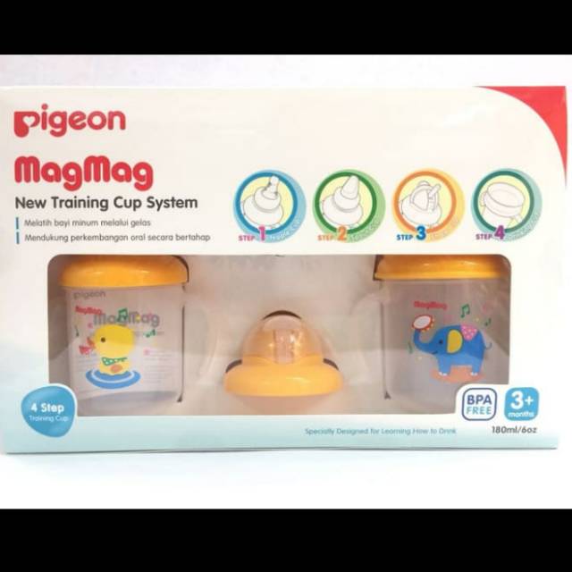 Pigeon mag mag new training cup system