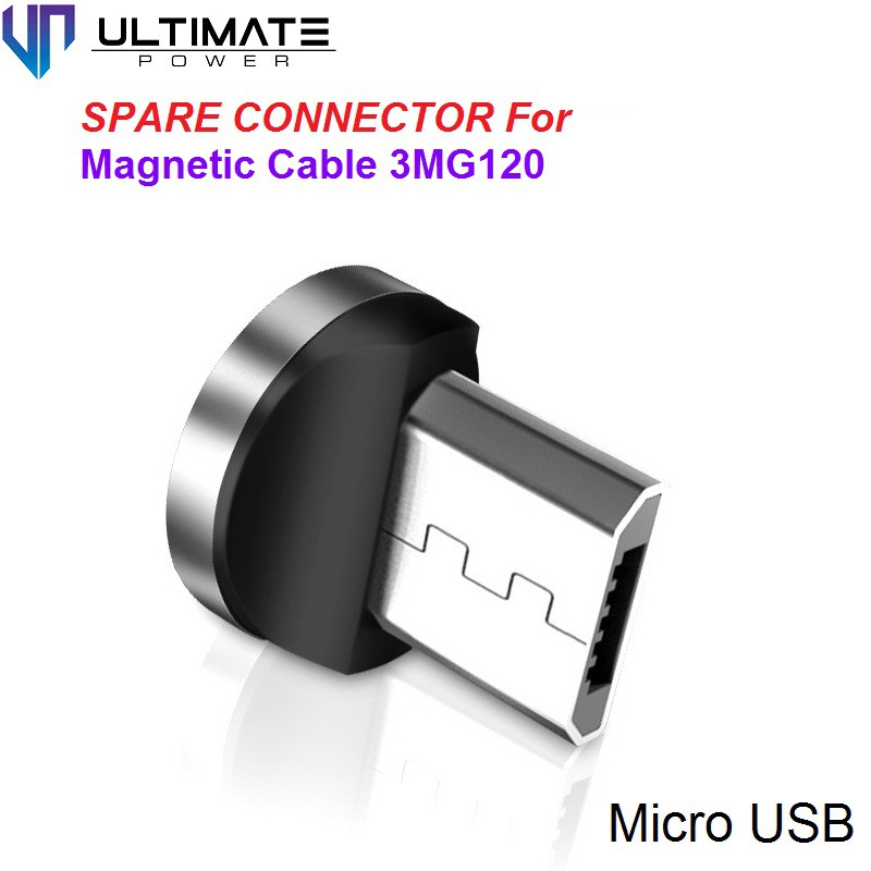 Konektor harger Micro Gen 1 Ultimate Power Konektor Micro USB untuk Magnetic Cable 3MG120 original